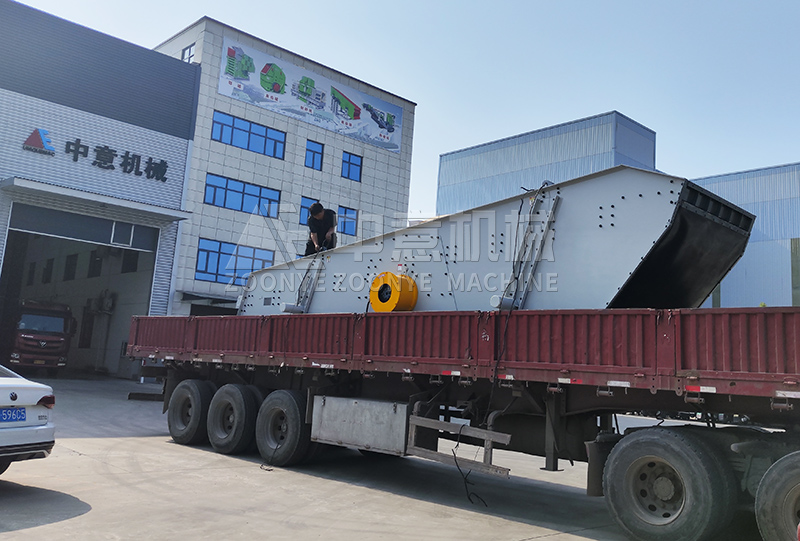 固废垃圾分选设备完成装车 固废垃圾分选设备完成装车