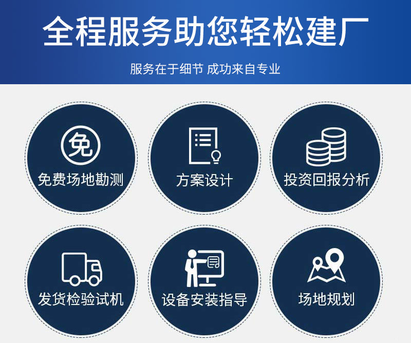 全程服务助您轻松建厂