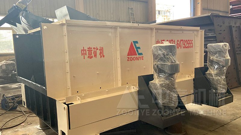 装修装潢处理站滚轴筛工厂实拍图片