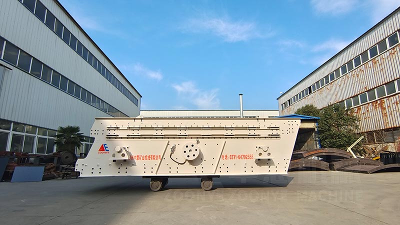 工业大型废物筛分机驰张筛实地工厂图片