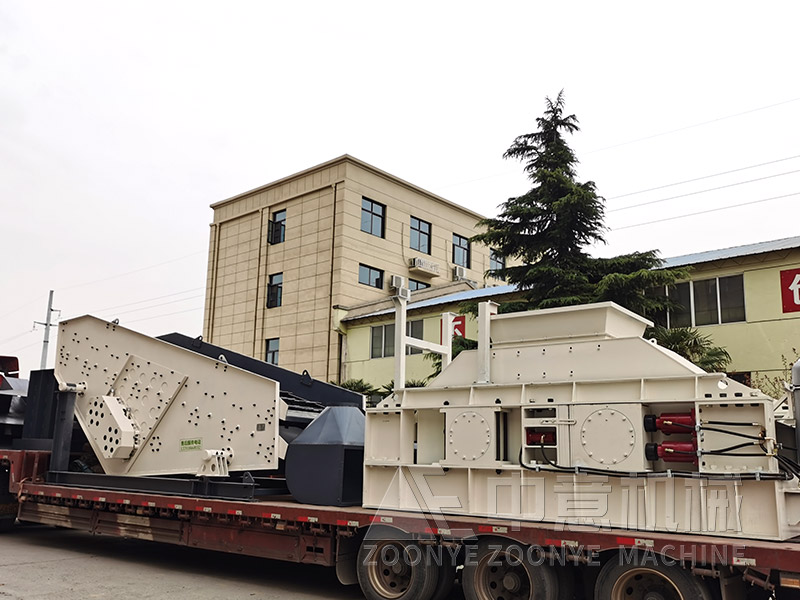 装饰垃圾分选设备棒条筛工厂实拍图片