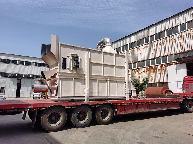 建筑废弃物分选筛分设备风选机工厂实拍图片