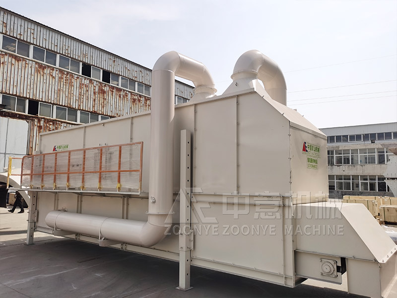 建筑拆除垃圾分拣处理设备风选机实地工厂图片