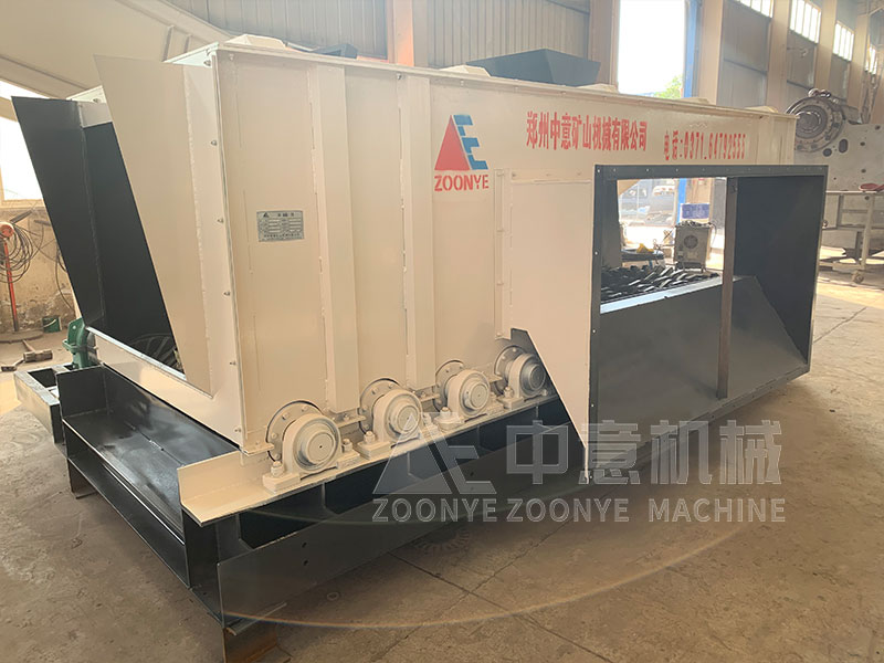 拆除垃圾分拣流水线滚轴筛实地工厂图片