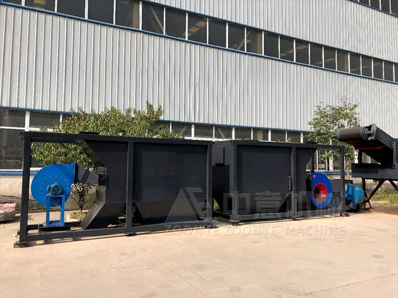 建筑砖渣粉筛选设备风选机实地工厂图片