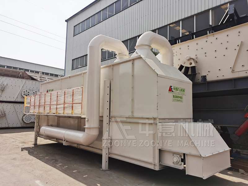 建筑垃圾再生骨料生产线风选机实地工厂图片