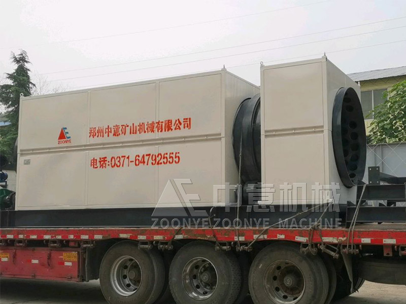 建筑垃圾分类设备滚筒筛实地工厂图片